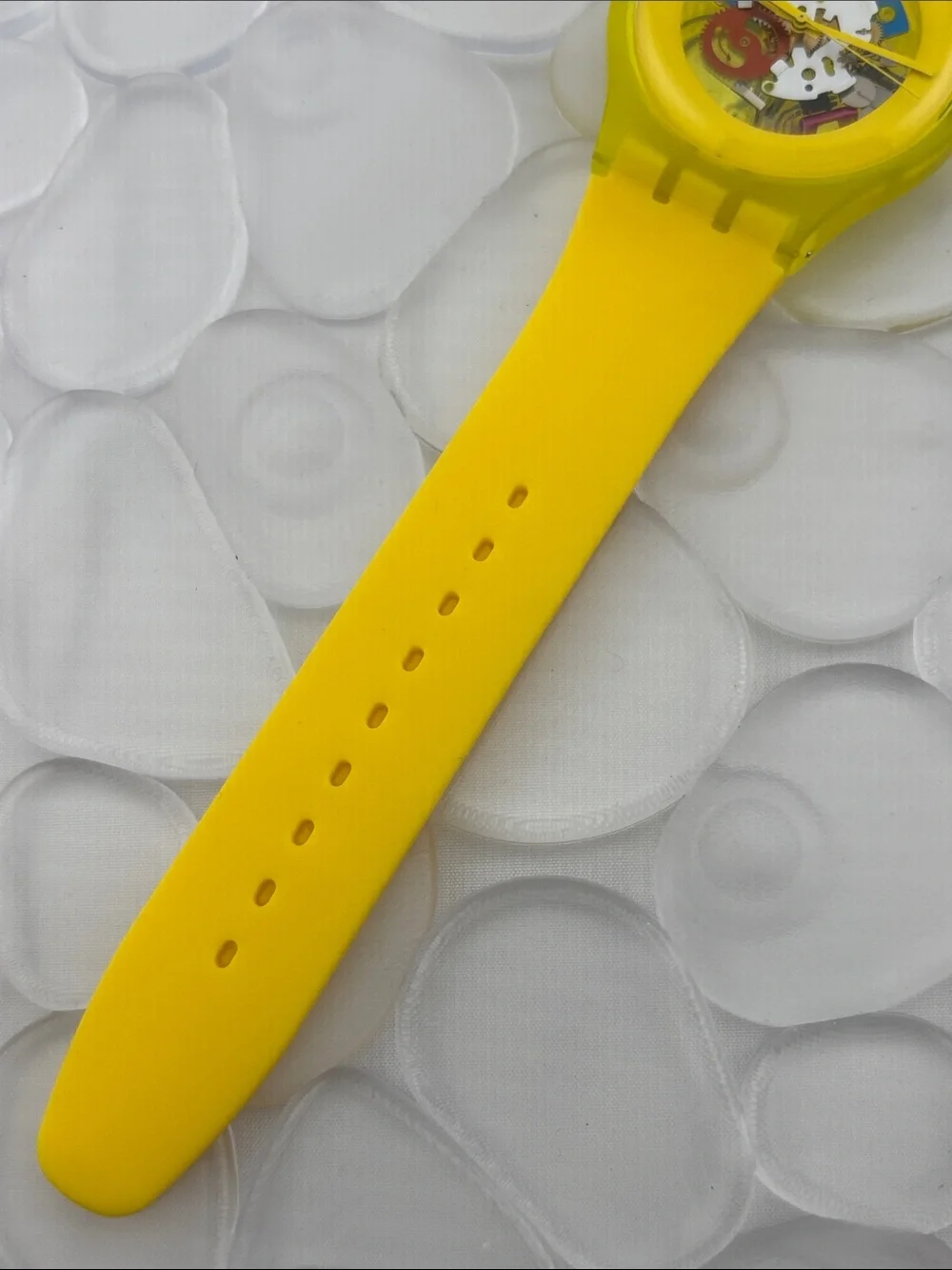 Swatch Watch - SUOJ100 - YELLOW LACQUERED